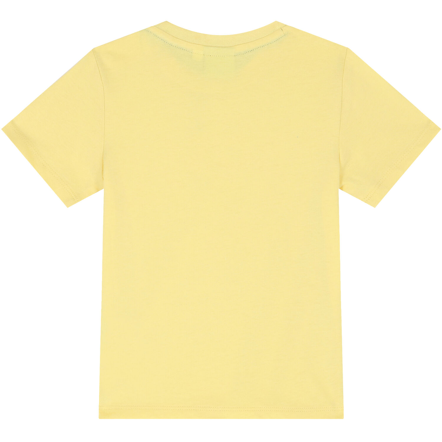 Younger Boys Yellow Logo T-Shirt, 5, hi-res