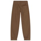 Boys Brown Logo Joggers, 2, hi-res