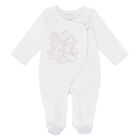 Baby Girls White & Pink Bunny Babygrow Gift Set, 1, hi-res