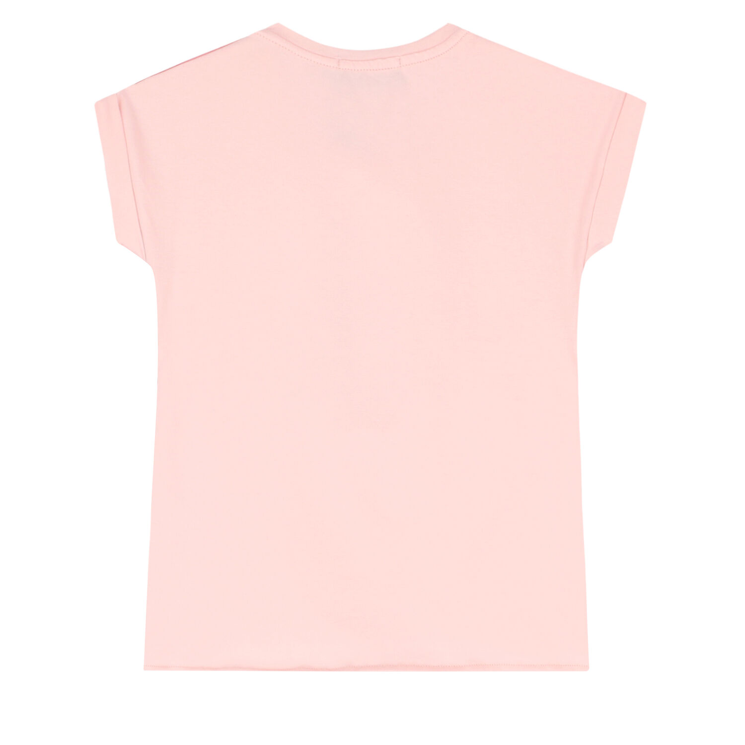 Girls Pink Logo T-Shirt, 2, hi-res image number null