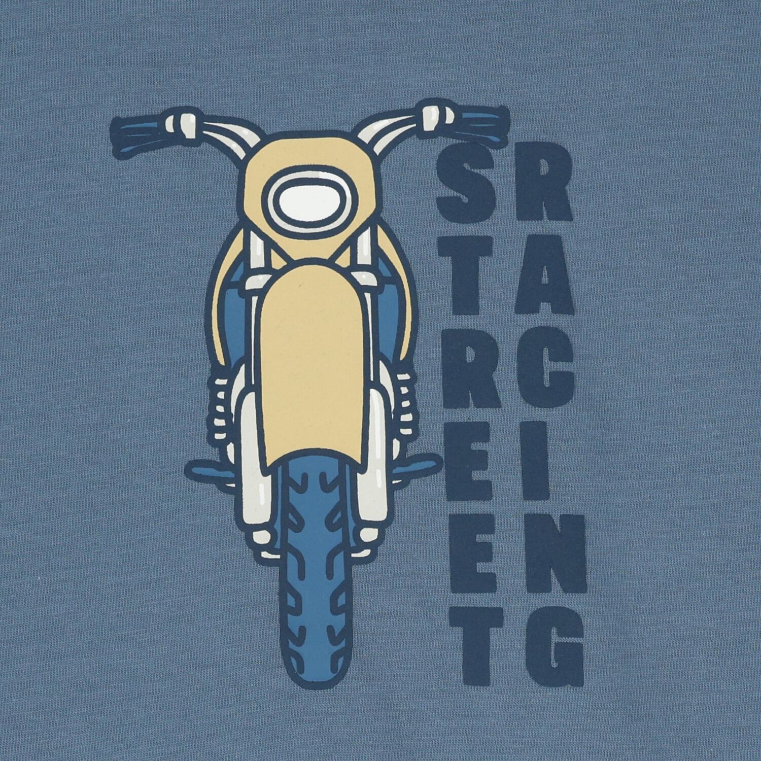 Boys Ivory & Blue Motorbike T-Shirt ( 2pack ), 4, hi-res