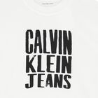 Girls White Logo T-Shirt, 2, hi-res