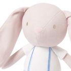 Beige, White & Blue Rabbit Toy, 2, hi-res