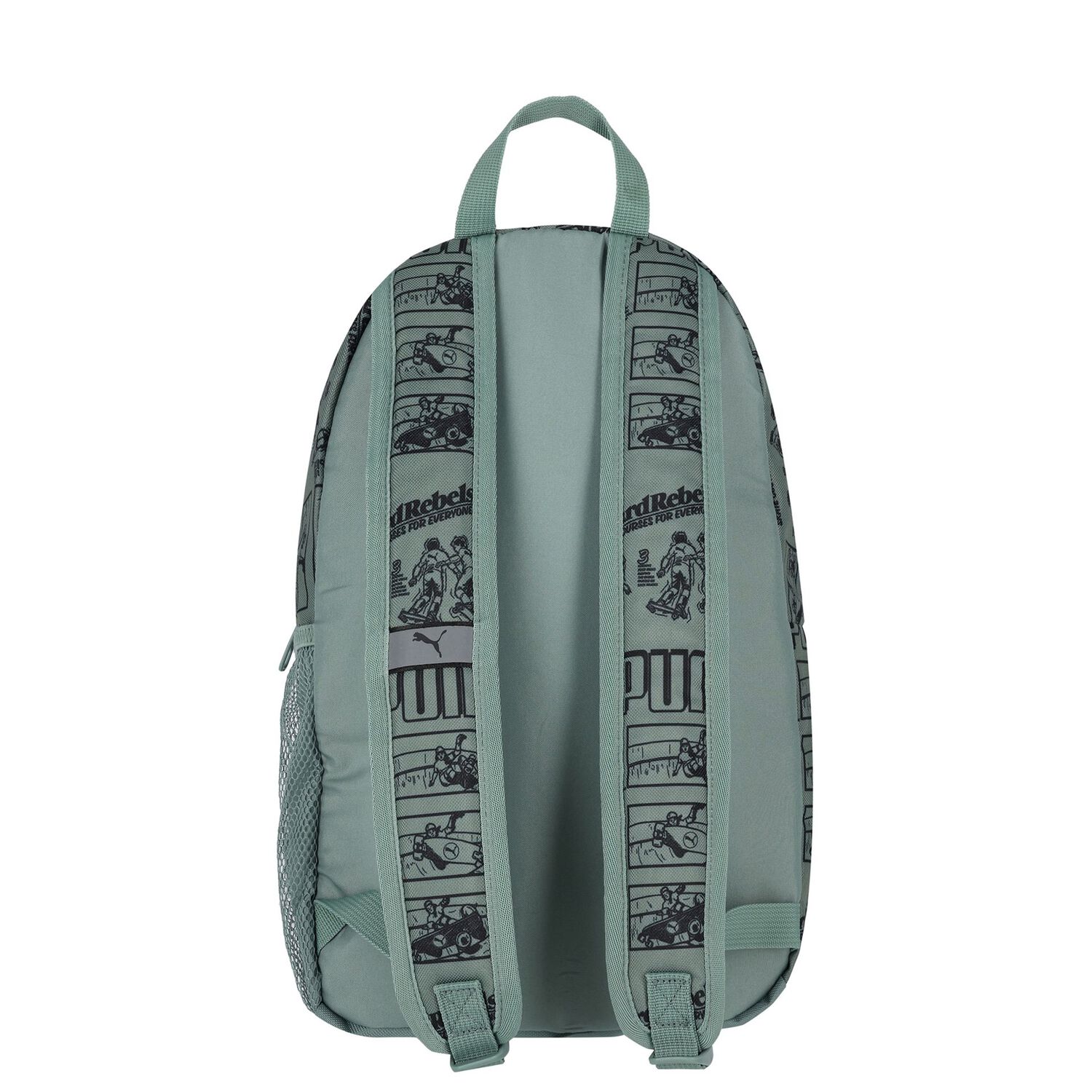 Boys Green Logo Backpack, 1, hi-res