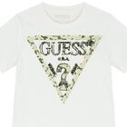 Boys White Logo T-Shirt, 1, hi-res