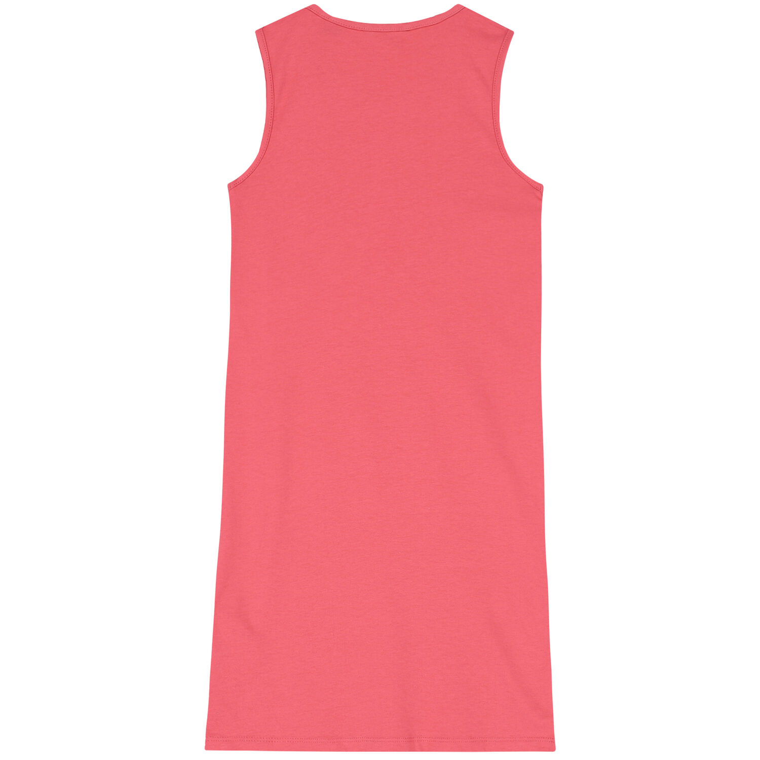 Girls Pink Logo Dress, 3, hi-res