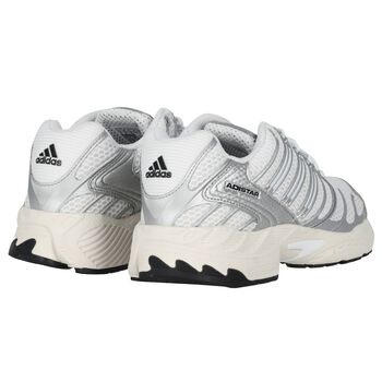White & Grey Adistar Control Trainers