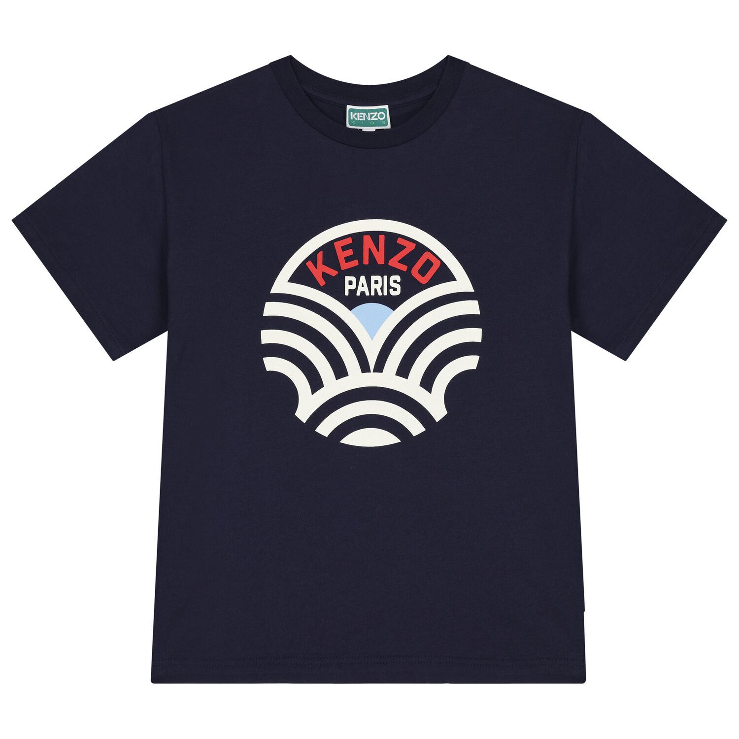 Boys Navy Blue Logo T-Shirt, 1, hi-res
