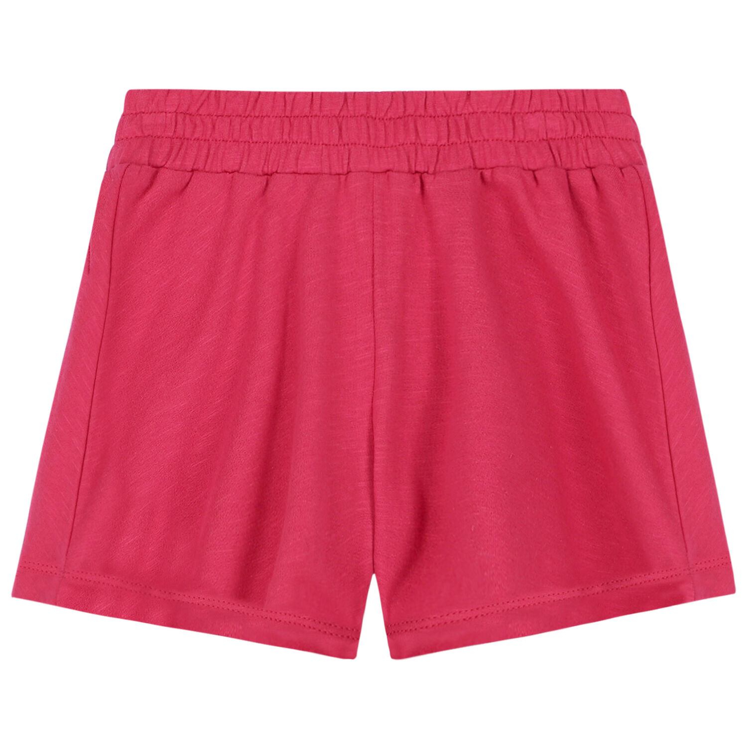 Girls Ivory & Pink Shorts Set, 1, hi-res