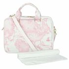 White & Pink Geo Map Baby Changing Bag, 2, hi-res