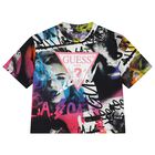 Girls Multi-Coloured Logo T-Shirt, 1, hi-res