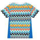 Boys Multi-Coloured Zig Zag T-Shirt, 1, hi-res