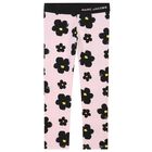 Girls Pink Daisy Leggings, 1, hi-res