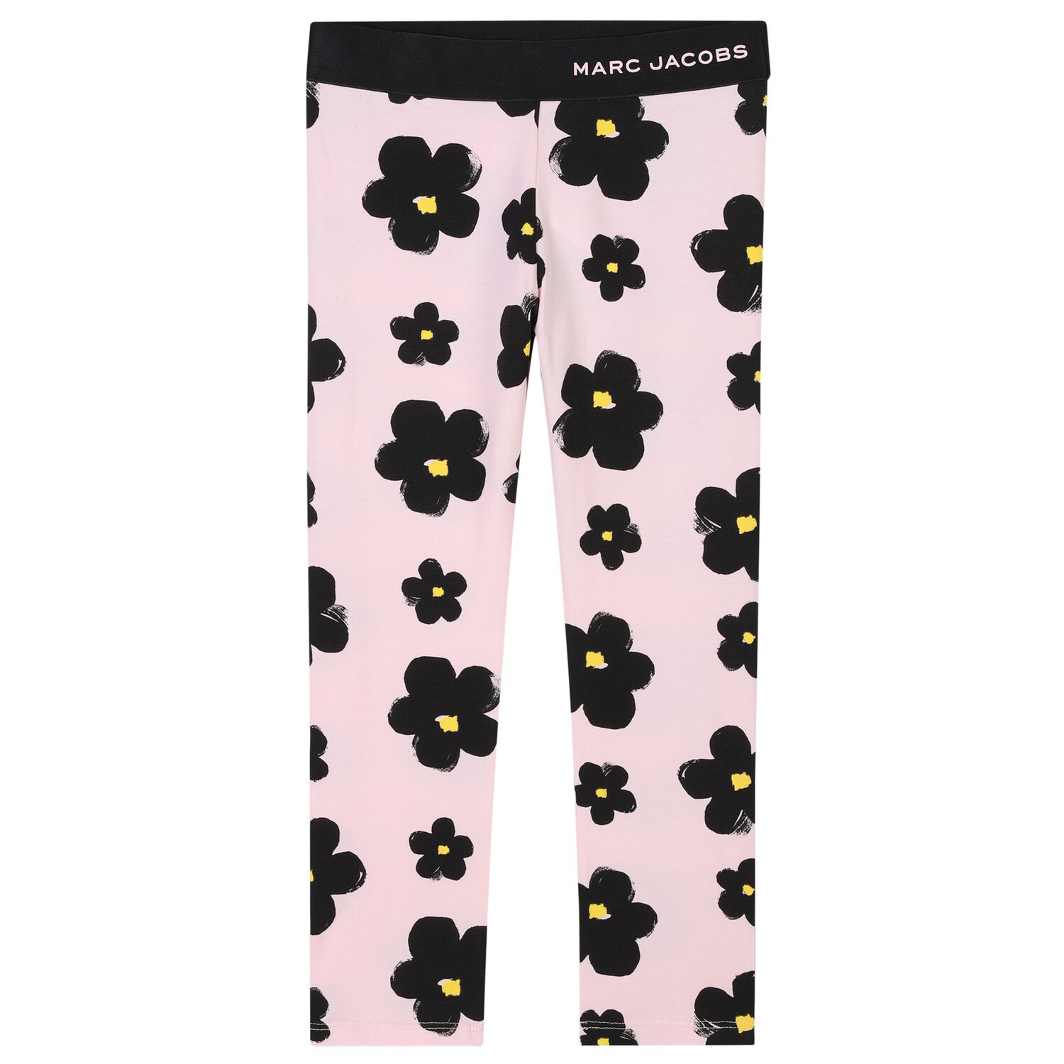 Girls Pink Daisy Leggings, 1, hi-res image number null