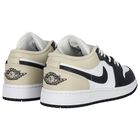 Black, White & Ivory Air Jordan 1 Low Trainers, 4, hi-res
