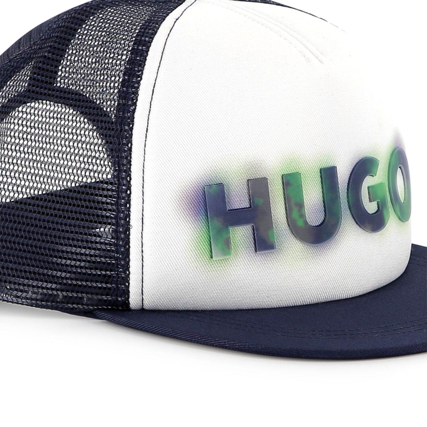 Boys Navy & White Logo Cap, 1, hi-res image number null