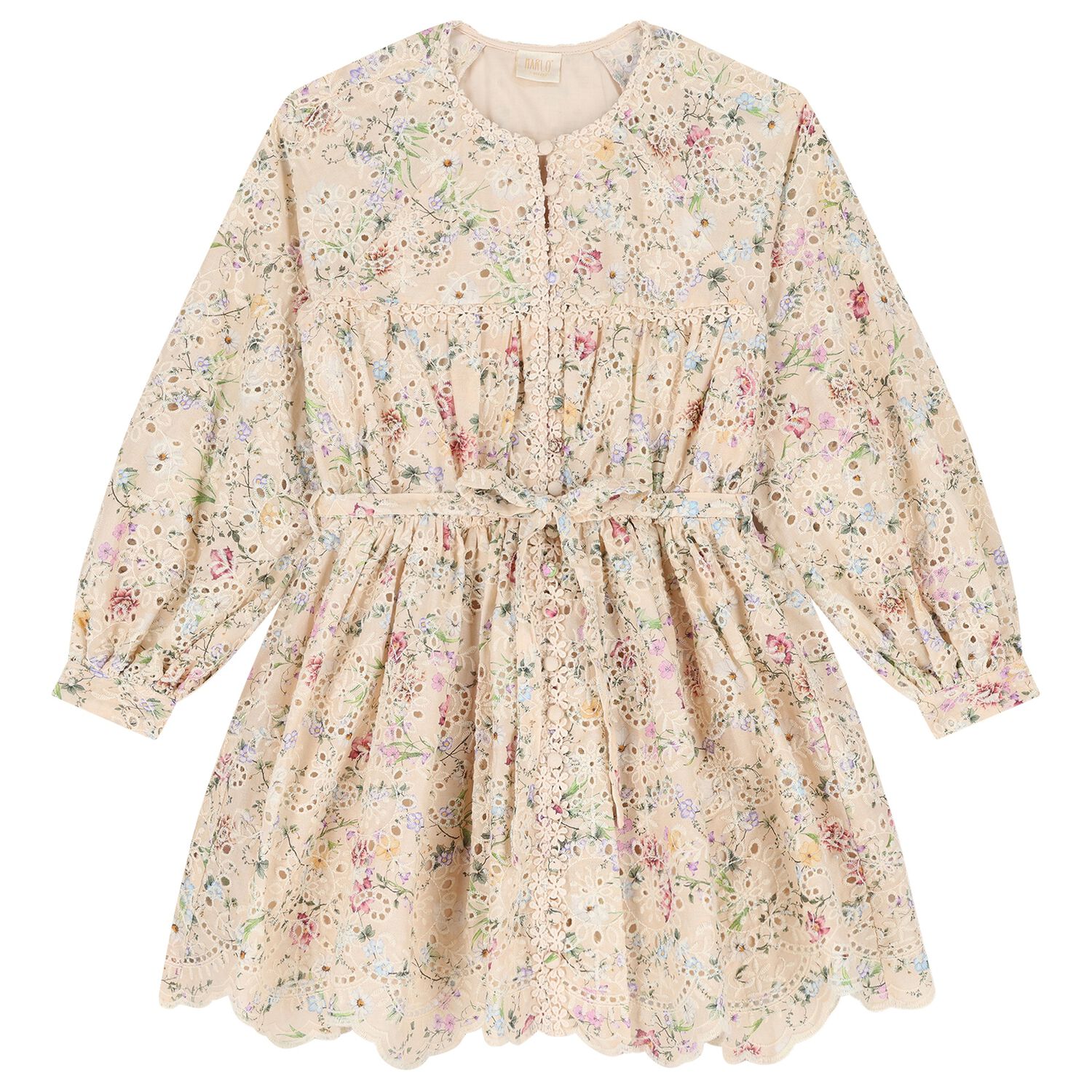 Girls Pink Everlee Sleeve Dress, 1, hi-res