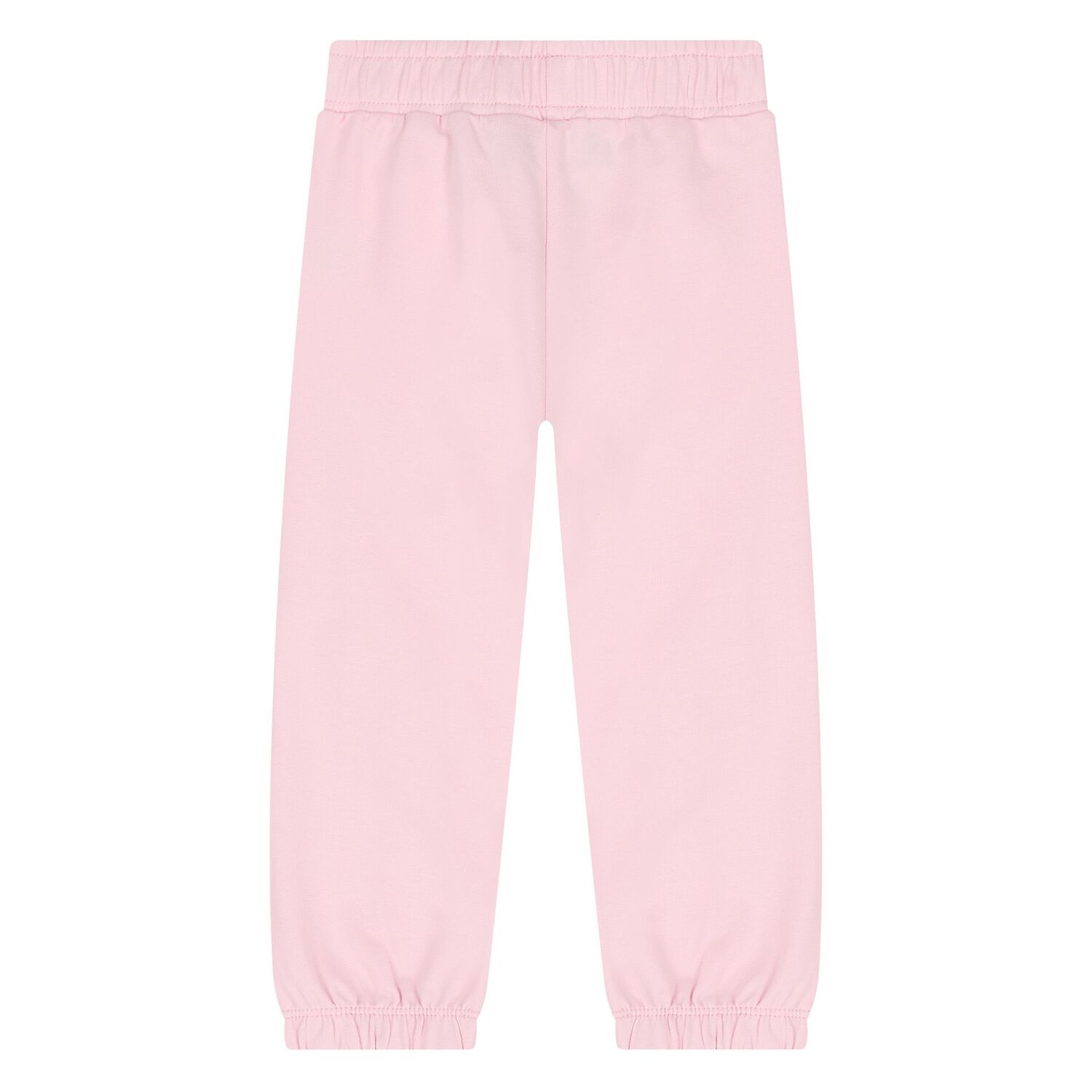 Younger Girls Pink Logo Joggers, 1, hi-res