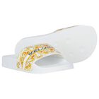 Girls White & Yellow Majolica Sliders, 1, hi-res