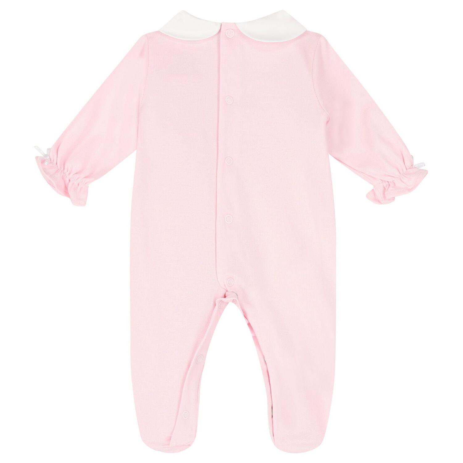 Baby Girls Pink Babygrow, 1, hi-res image number null