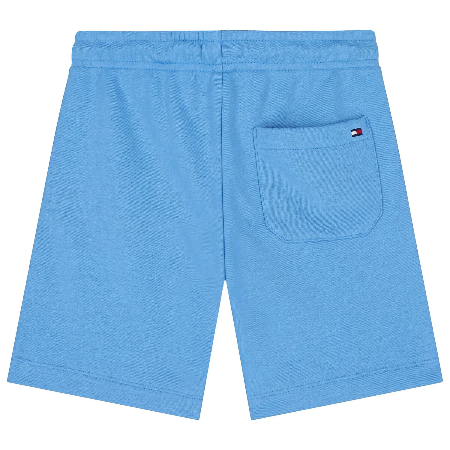 Boys Blue Logo Shorts, 1, hi-res