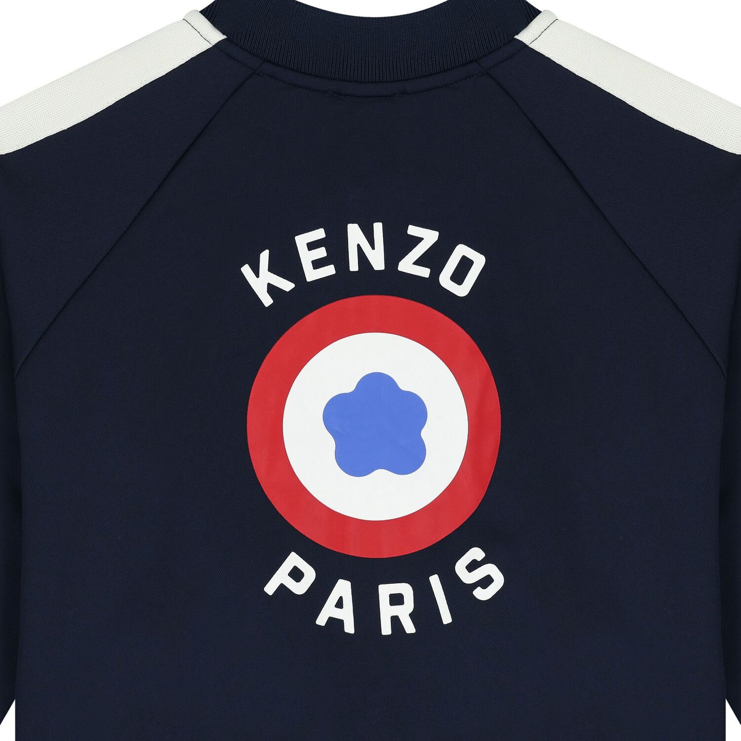 Navy Blue Logo Zip Up Top, 1, hi-res