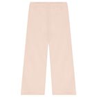 Girls Pink Logo Flower Joggers, 1, hi-res