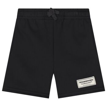 The Giving Movement Black Logo Shorts, 1 Black Logo Shorts
