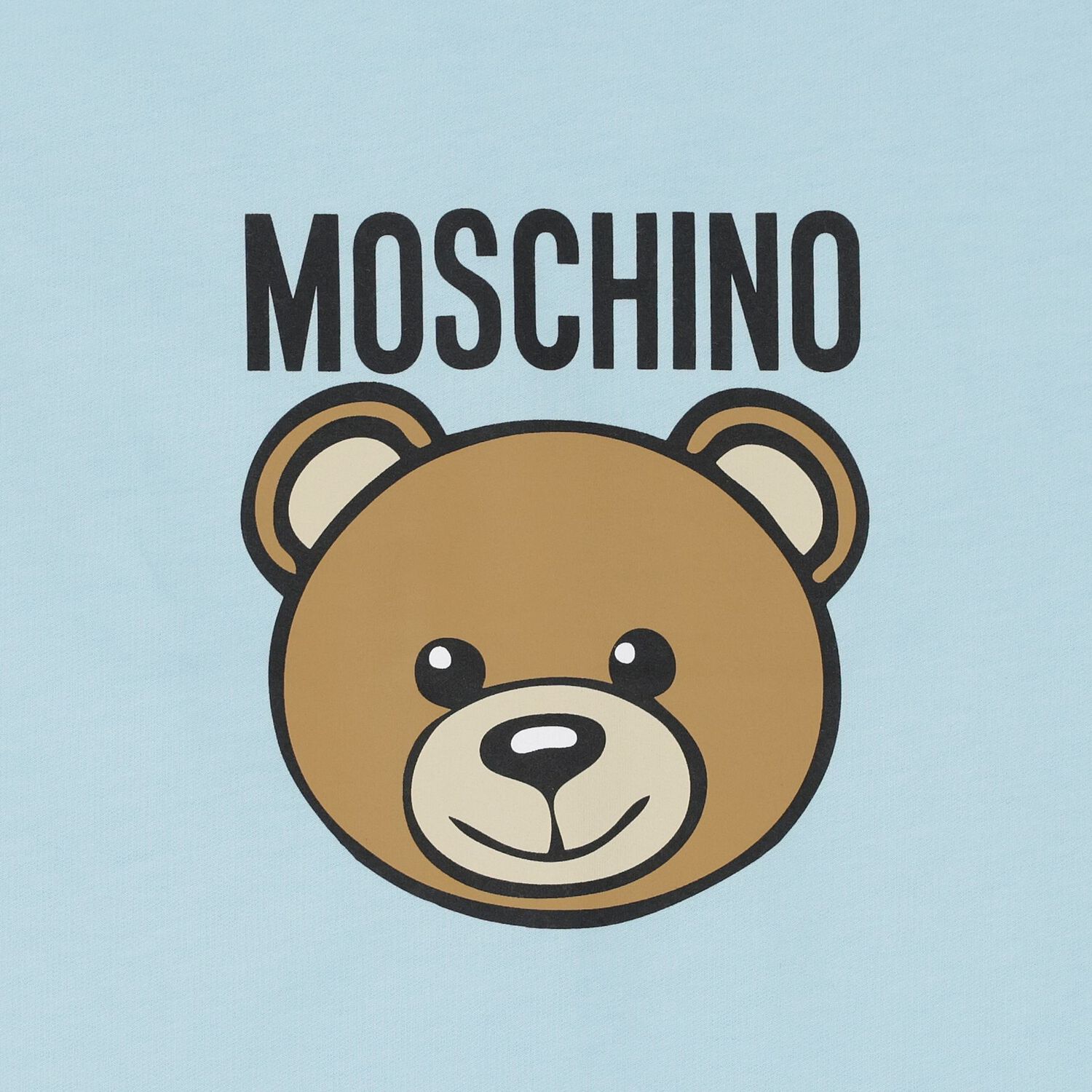 Blue Teddy Bear Logo Baby Blanket, 3, hi-res image number null