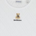 Girls White Thomas Bear Logo T-Shirt, 1, hi-res