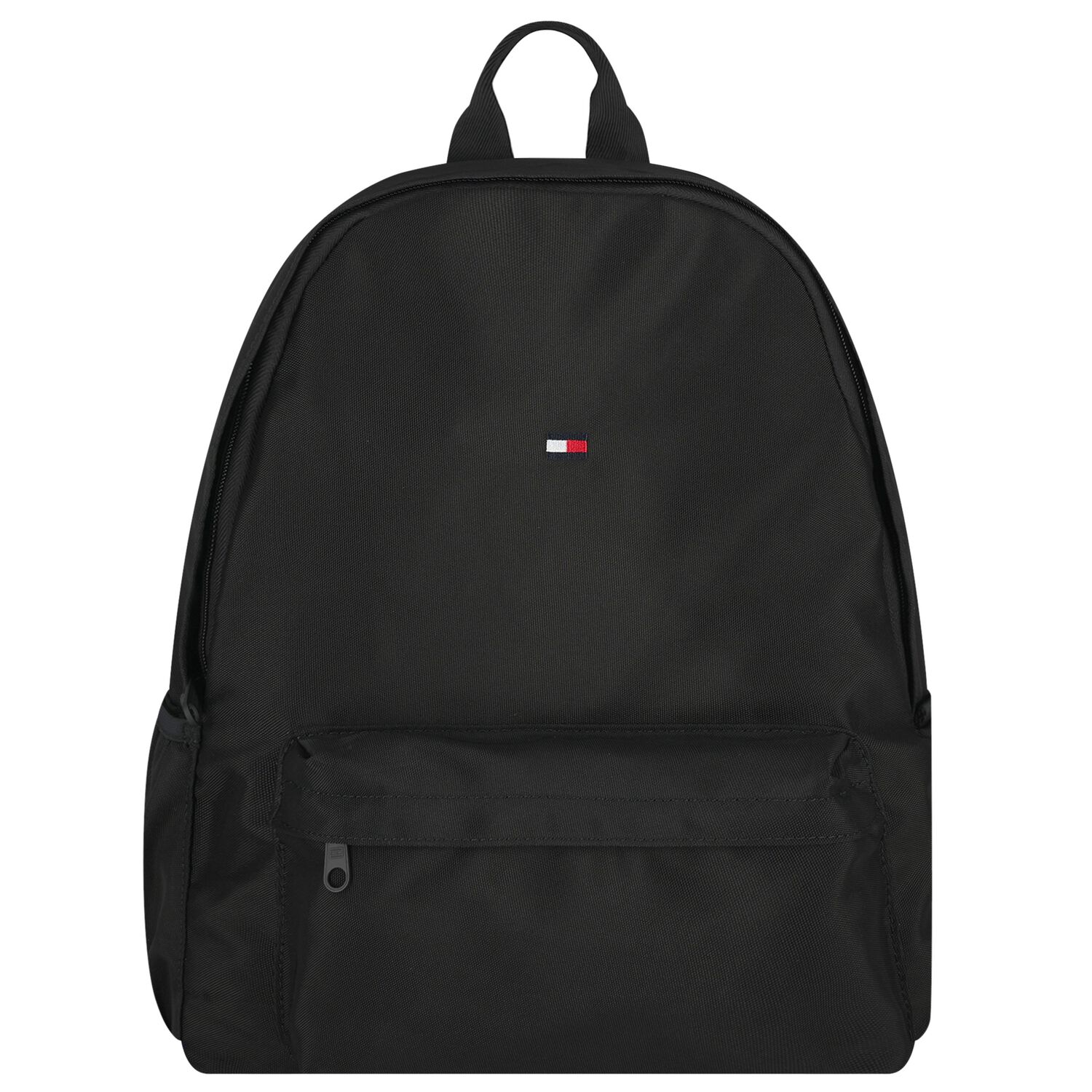 Black Logo Backpack, 1, hi-res