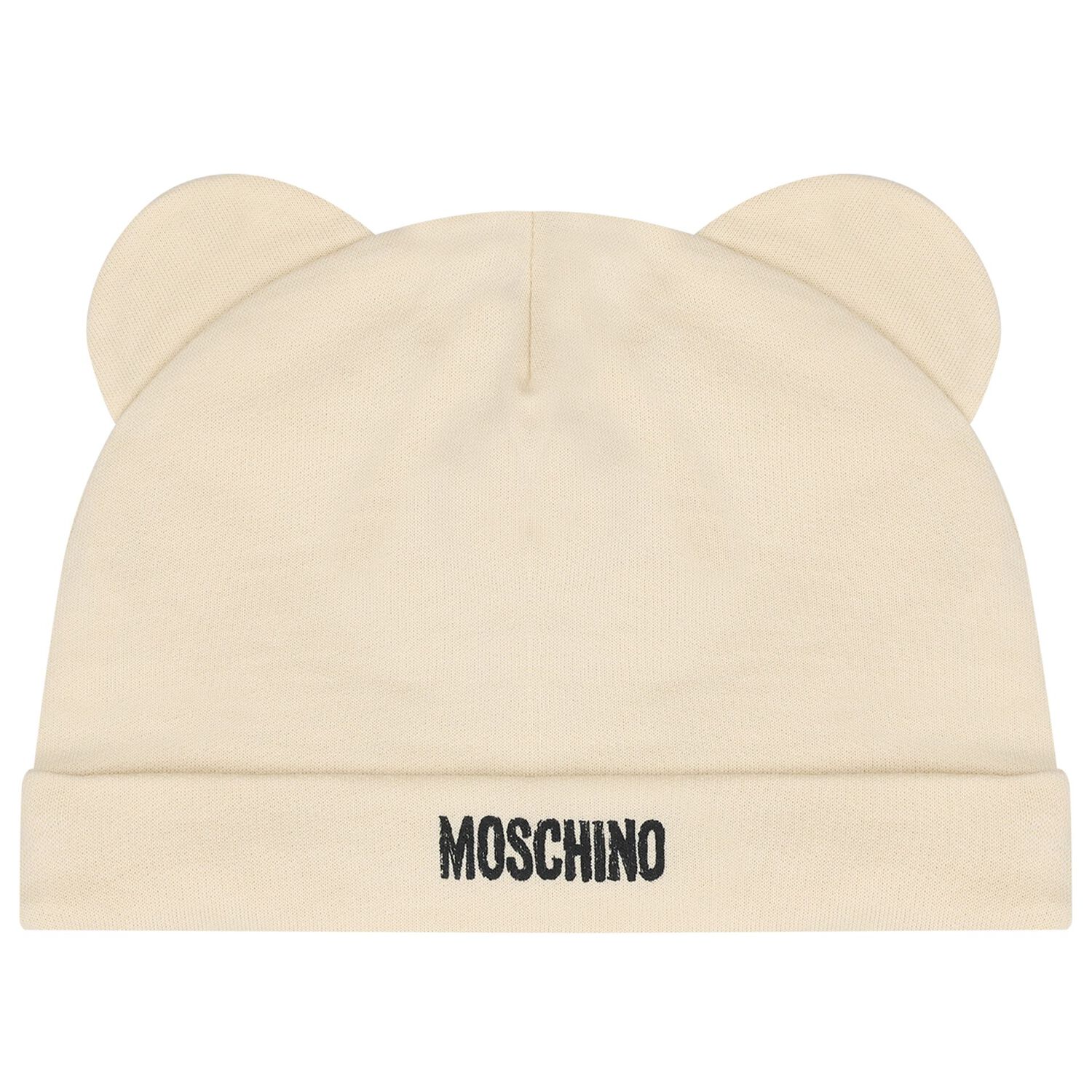 Beige & White Teddy Bear Logo Babygrow Gift Set, 2, hi-res