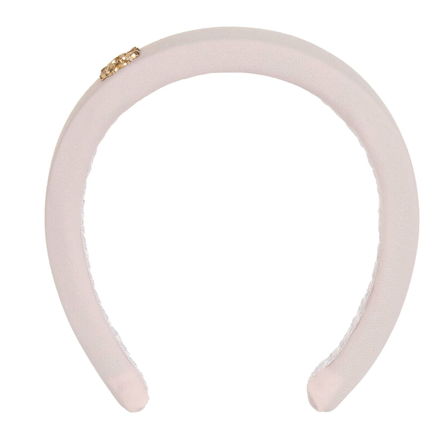 Girls Pink Padded Headband, 1, hi-res
