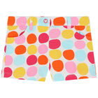 Girls Pink & White Shorts Set, 1, hi-res