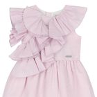 Girls Lilac Ruffle Dress, 1, hi-res