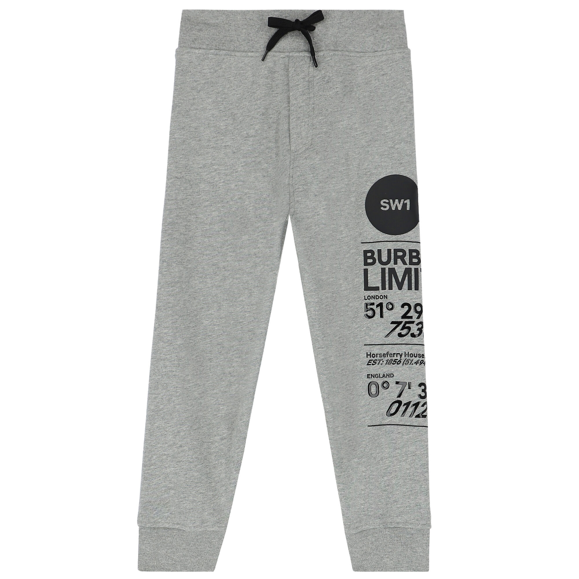 Burberry grey joggers shop