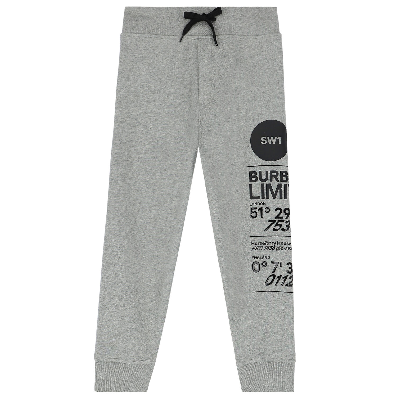 Boys Grey Montage Logo Jogger, 1, hi-res image number null