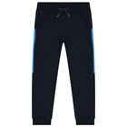 Boys Blue, Grey & Navy Tracksuit Set (3 Piece), 1, hi-res