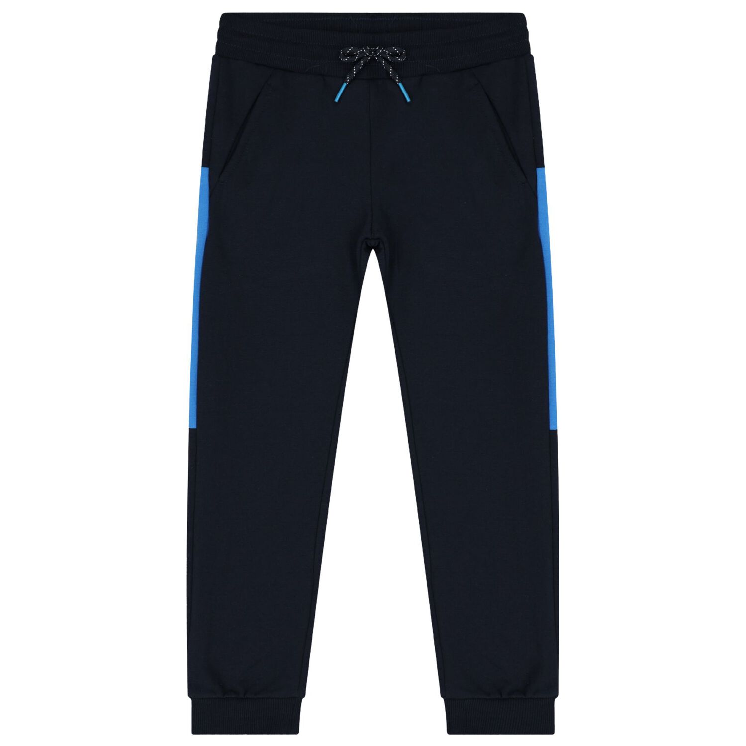 Boys Blue, Grey & Navy Tracksuit Set (3 Piece), 1, hi-res image number null