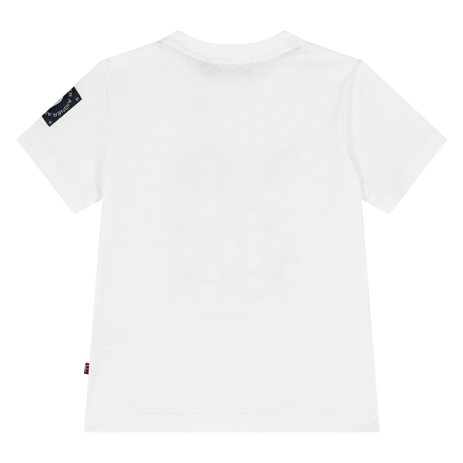 Younger Boys White Logo T-Shirt, 1, hi-res image number null