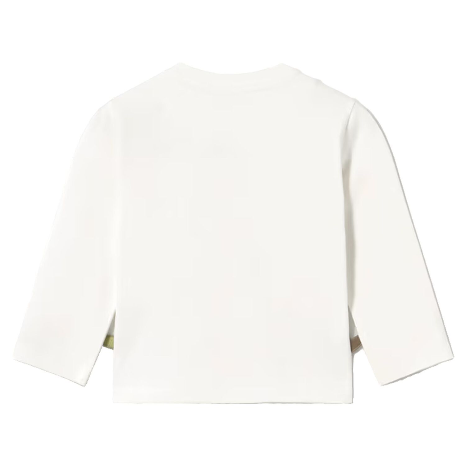 Younger Boys Ivory Dinosaur Long Sleeve Top, 1, hi-res
