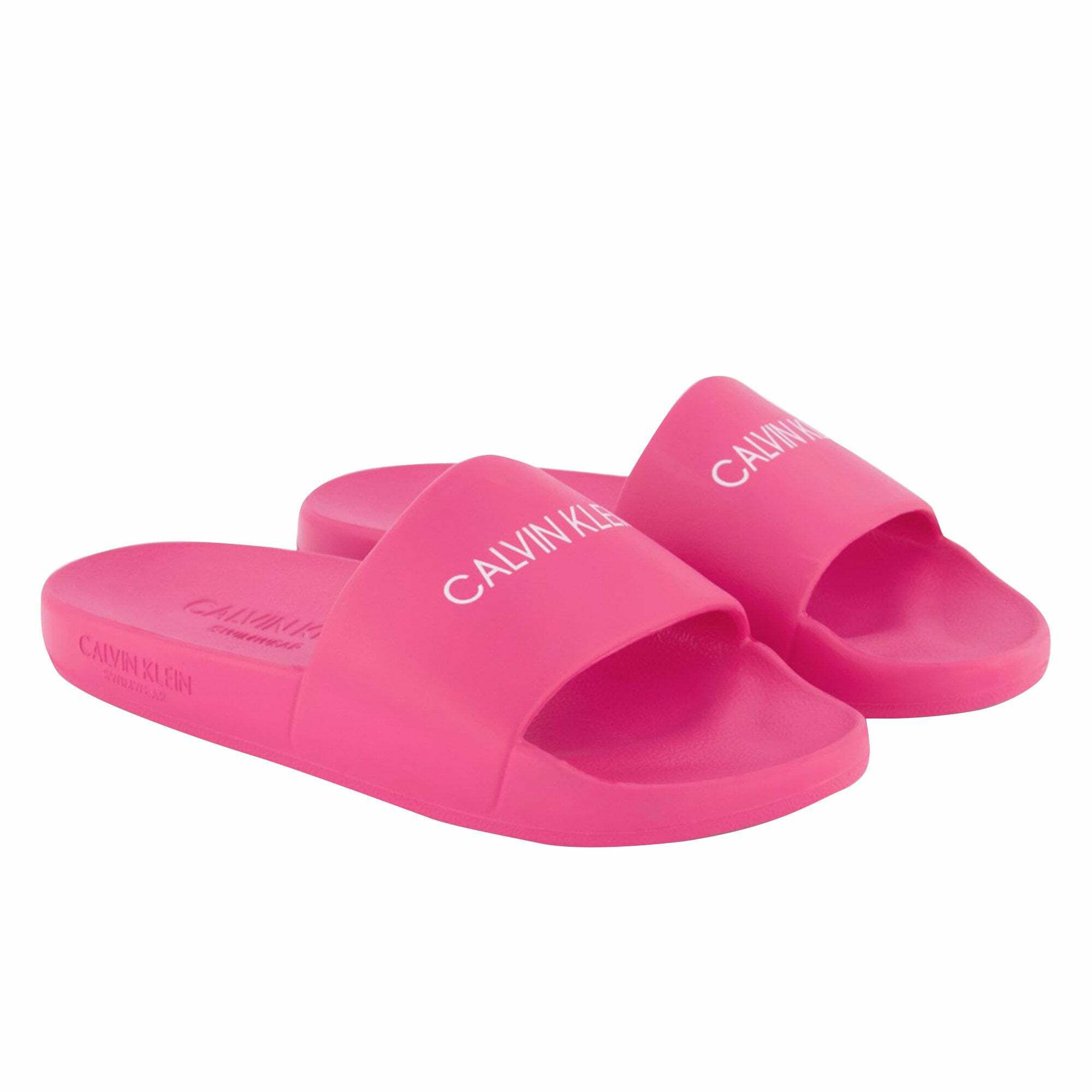 Baby pink shop calvin klein sliders