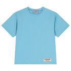 Blue Softskin Regular Fit T-Shirt, 3, hi-res