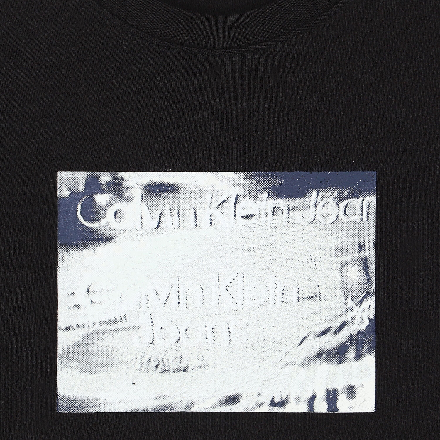 Boys Black Logo T-Shirt, 1, hi-res