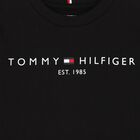 Black Logo Long Sleeve Top, 4, hi-res