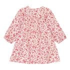 Baby Girls Ivory & Pink Floral Dress, 1, hi-res
