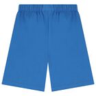 Boys White & Blue Spiderman Shorts Set, 1, hi-res