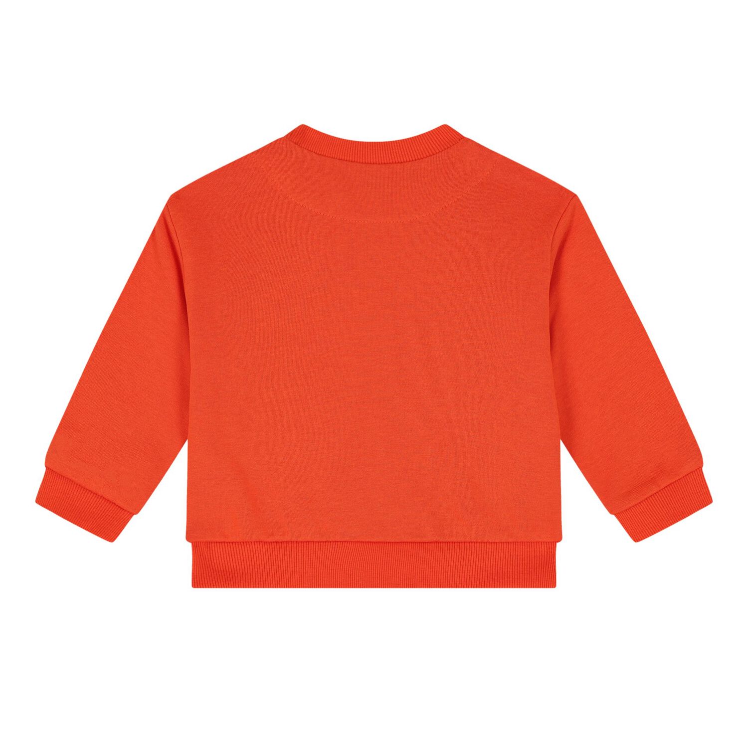 Younger Boys Orange & Blue Tracksuit, 1, hi-res