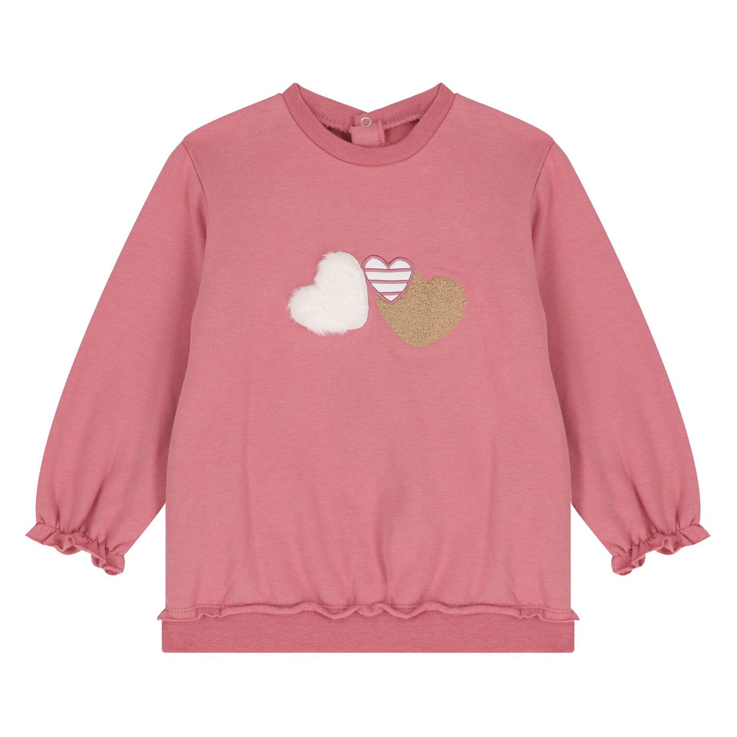 Baby Girls Pink & Ivory Leggings Set, 1, hi-res