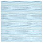 Baby Boys Blue Zigzag Blanket, 1, hi-res